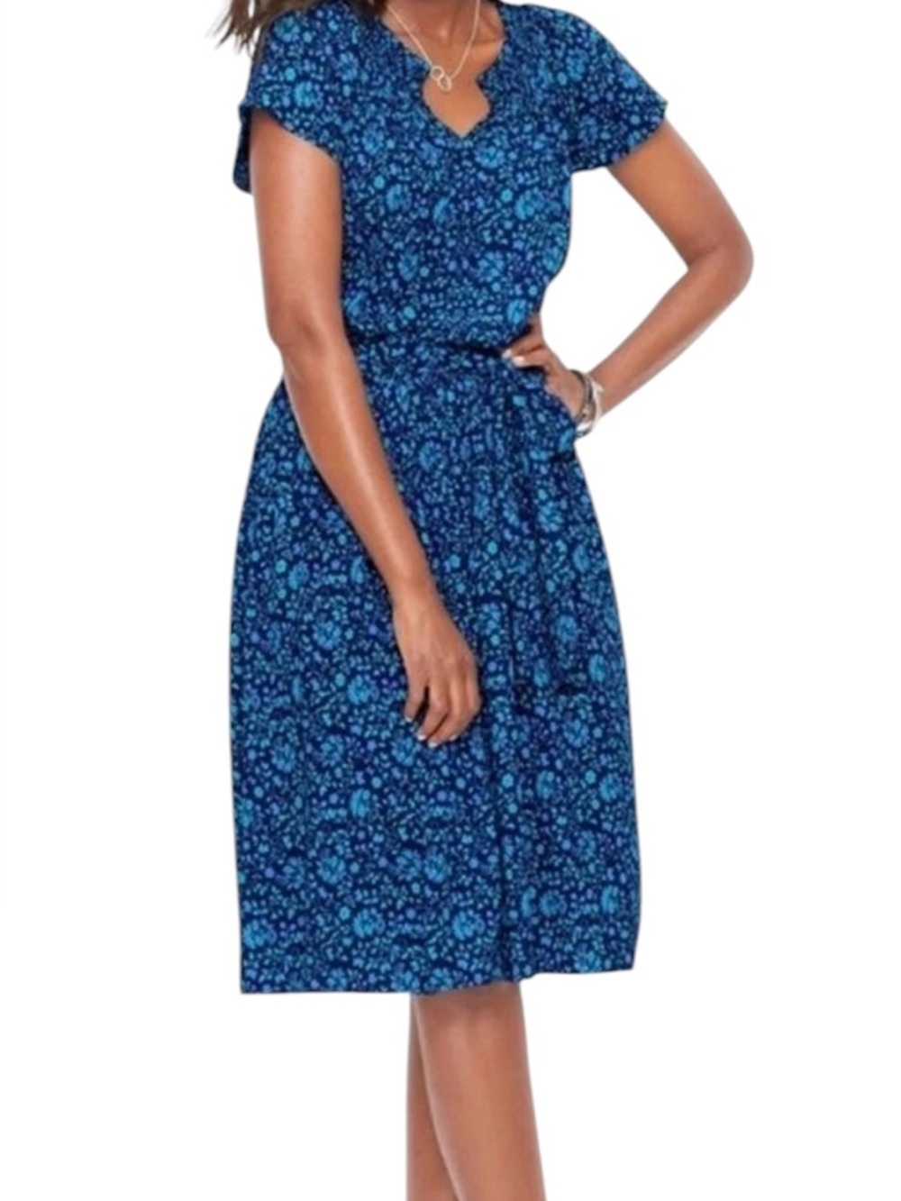Talbots Floral Print Dress NWT